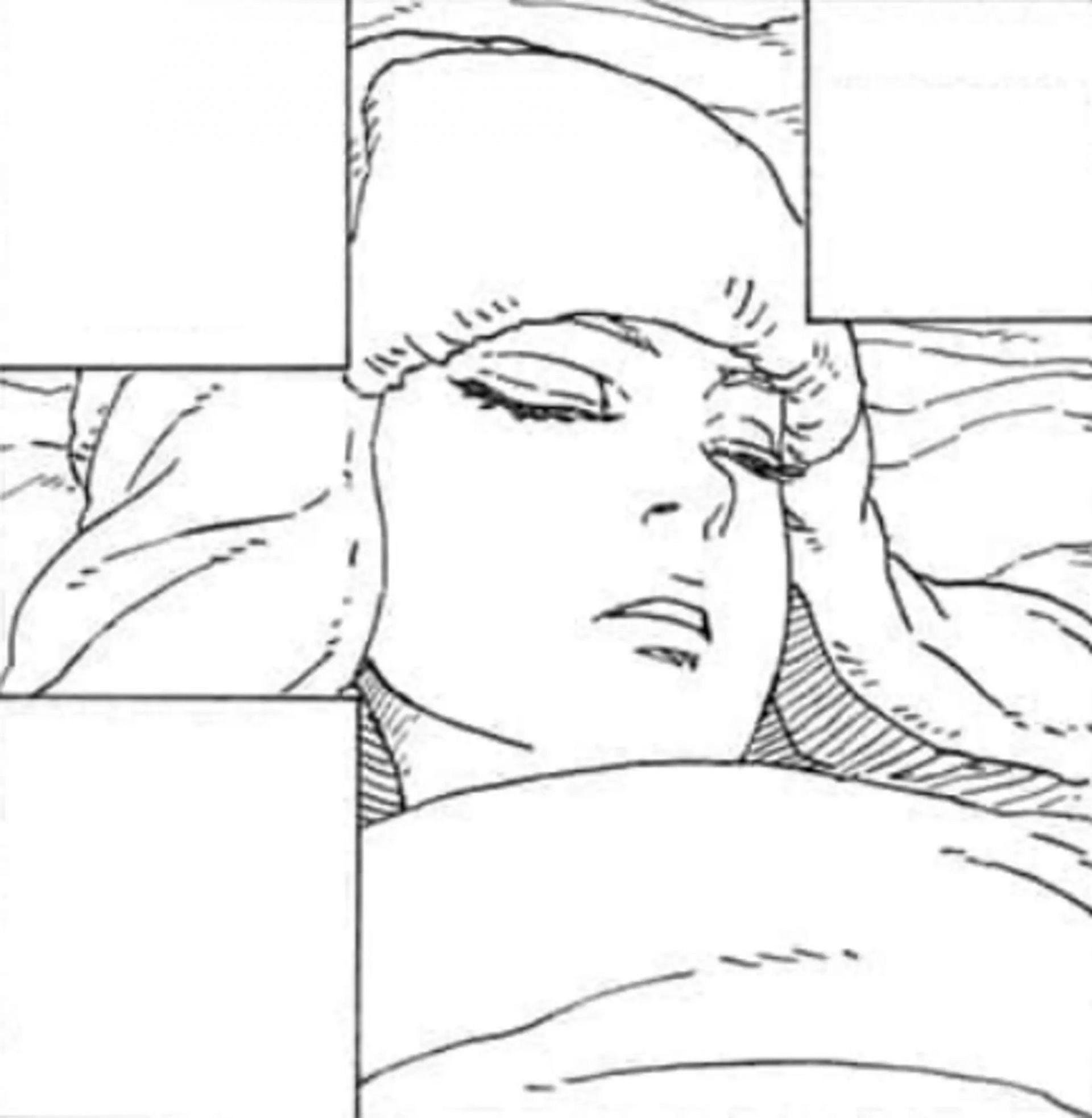 Akebi as depicted in Amado's memories (Image via Shueisha)